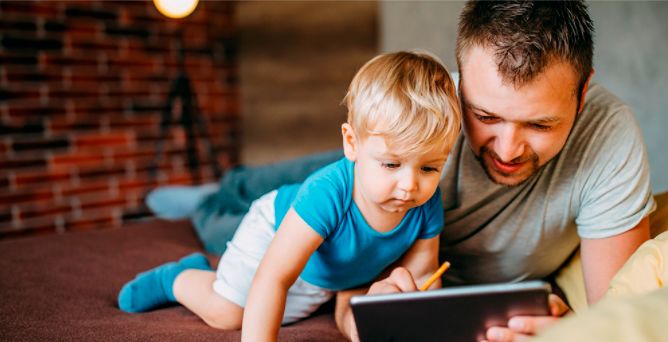 Uso de móviles y tablets en niños
